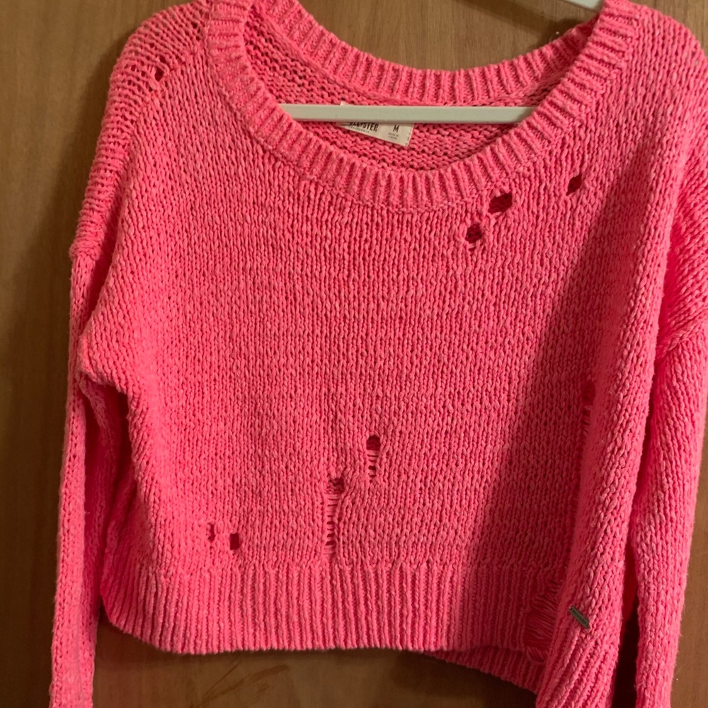 Hollister Pink Sweater